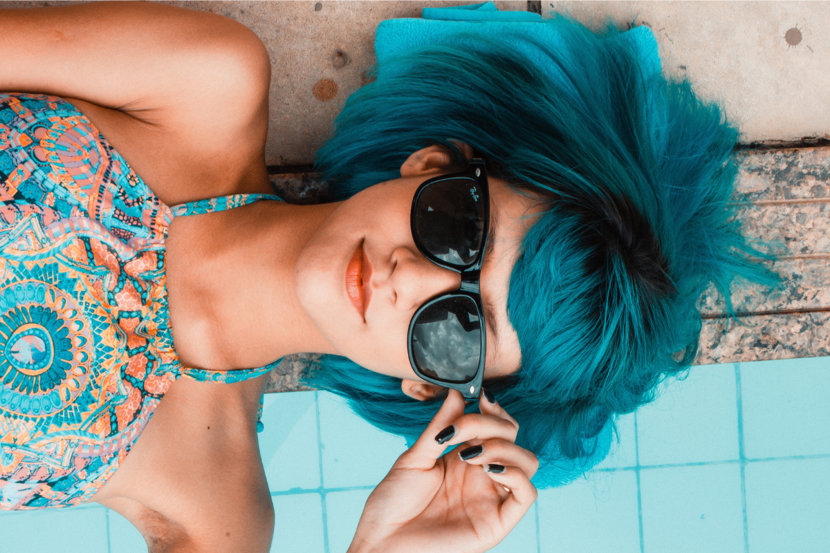 Identité visuelle bleu
