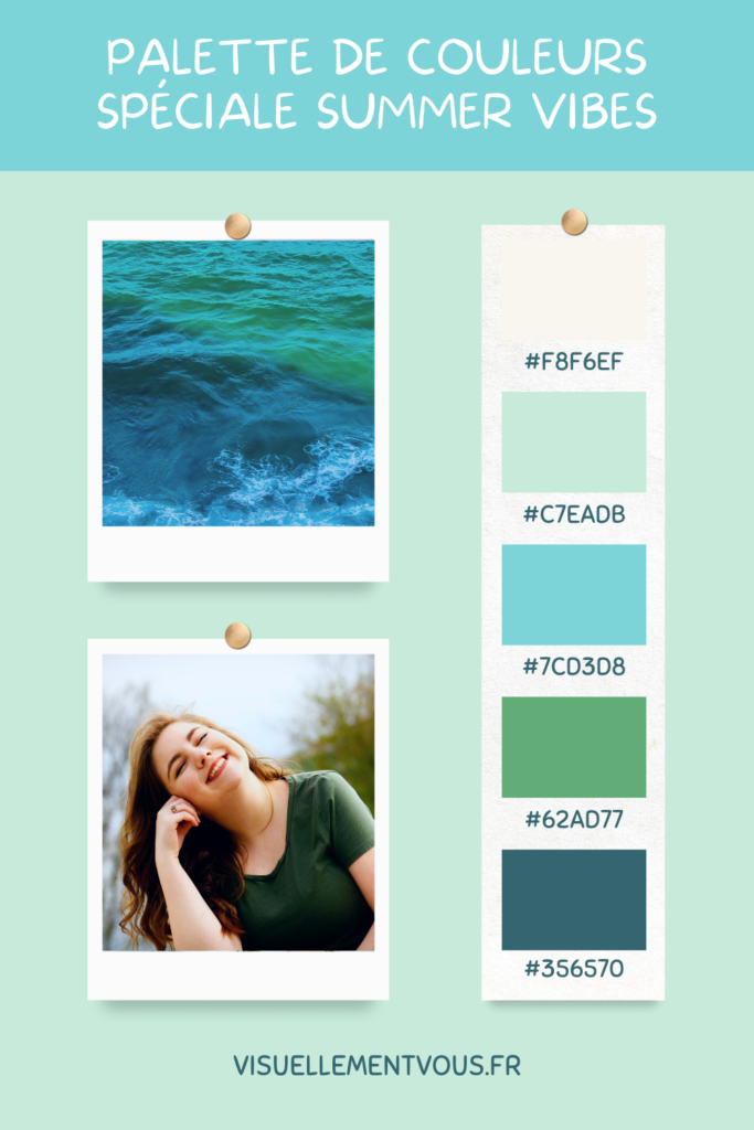 Palette de couleurs spéciale été