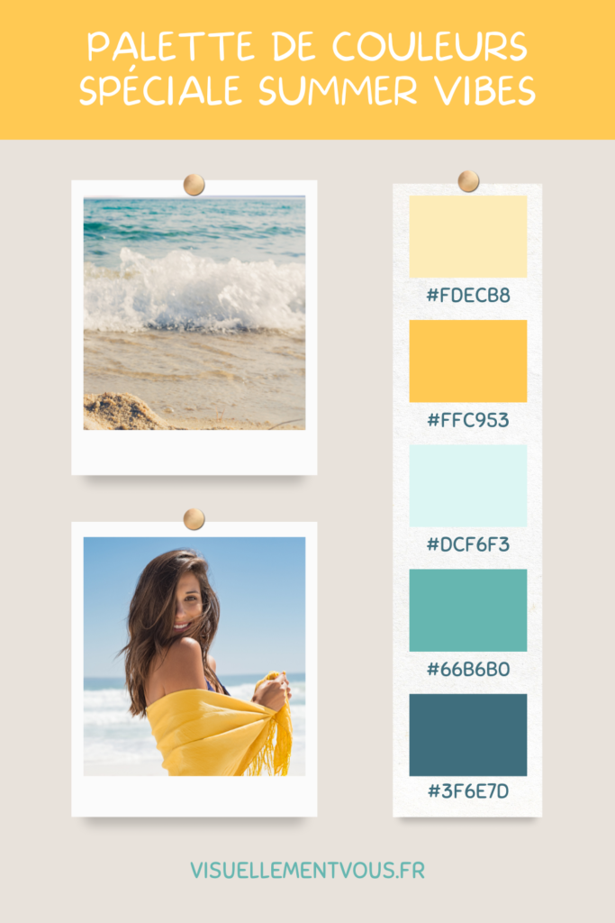 Palette de couleurs spéciale été